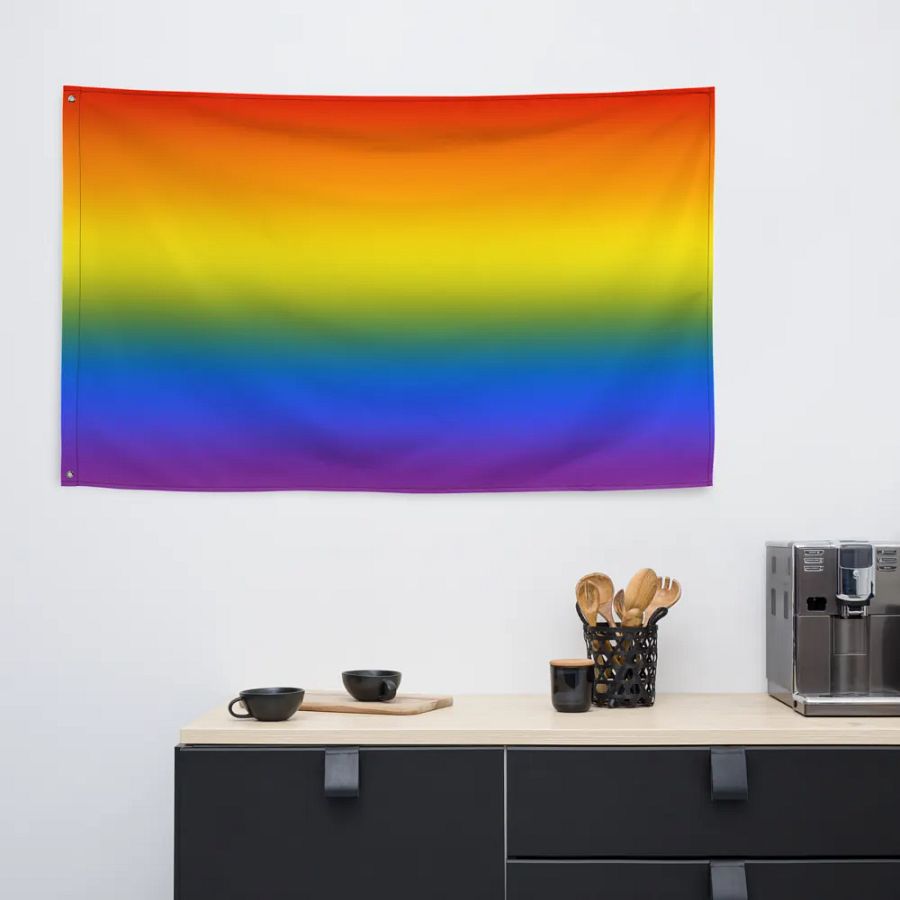 Subtle Rainbow Pride Flag product image (6)