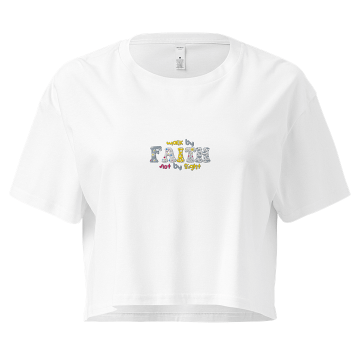 Faithful Blooms Crop Top product image (1)