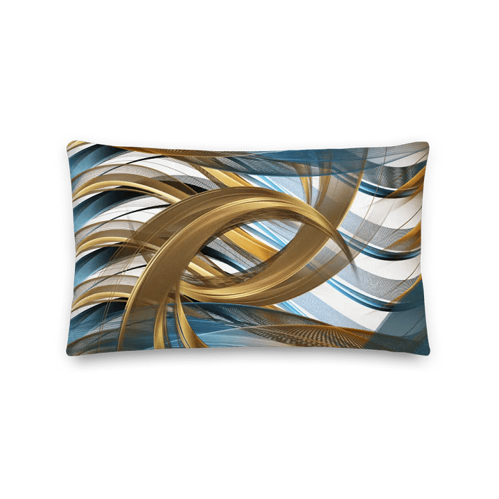 Flowing Ribbons Premium Pillow product image (2)