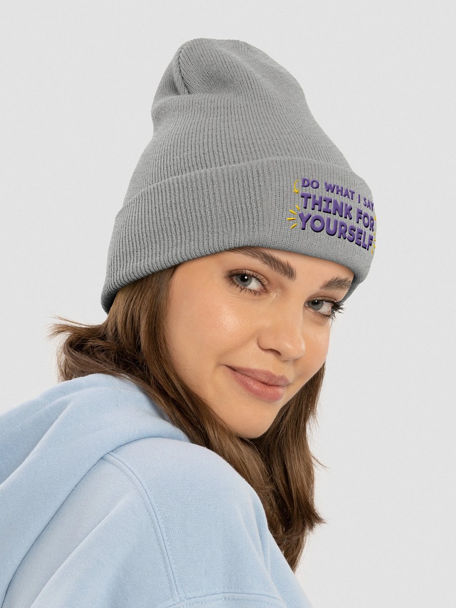 Think For Yourself Beanie product image (24)