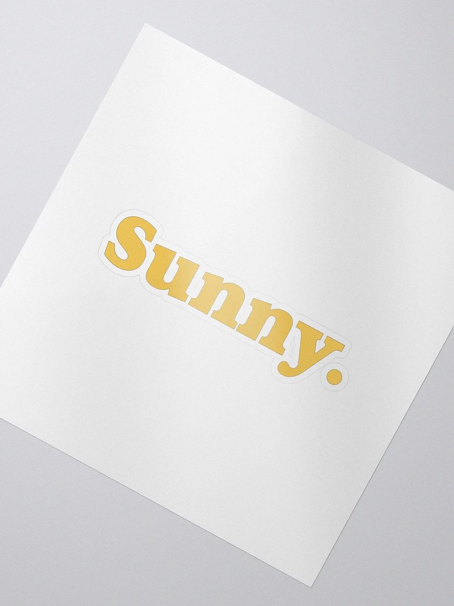 Sunny Sticker product image (2)