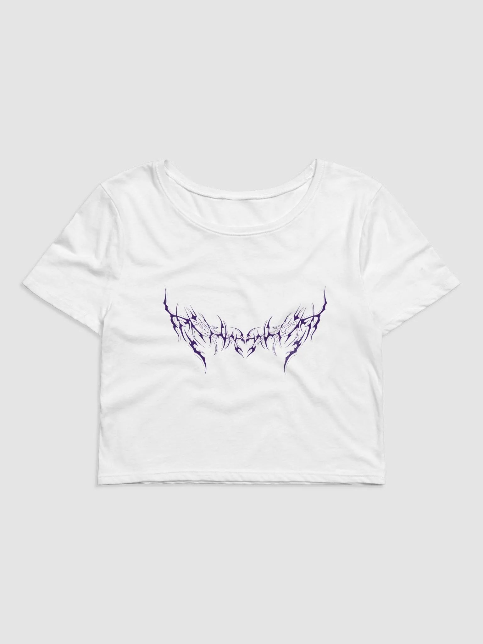 purple tribal crop-top product image (1)
