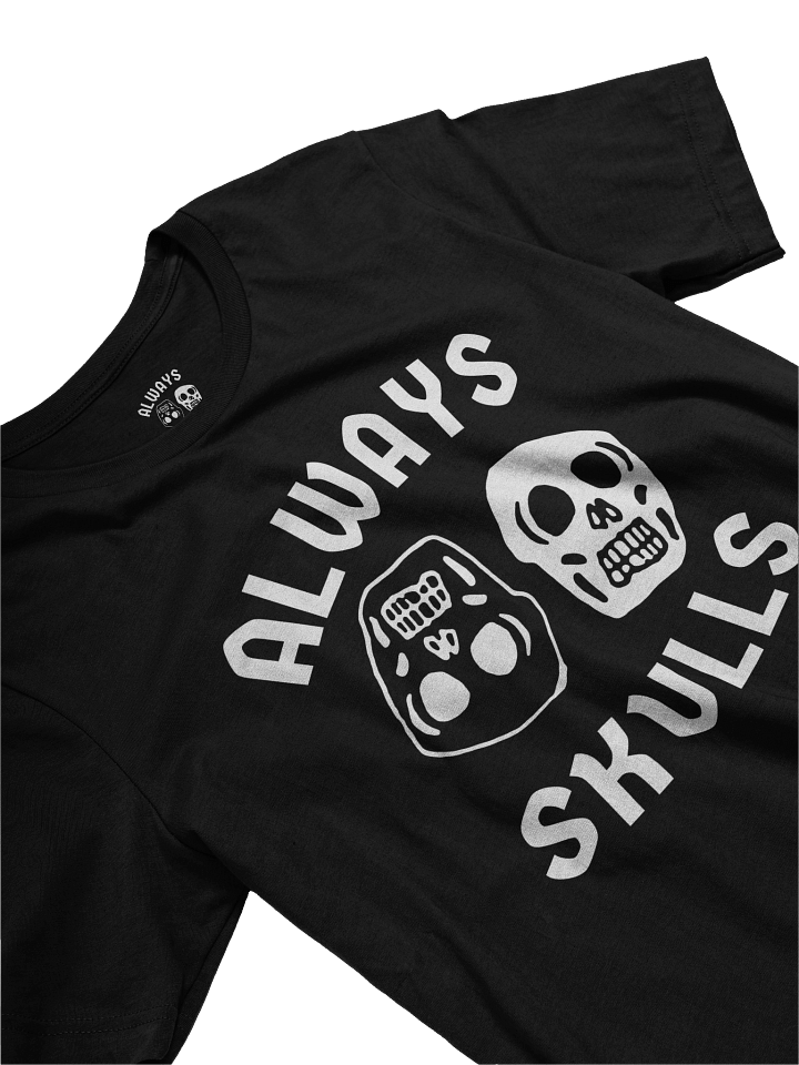 Always Skulls Black tee product image (1)