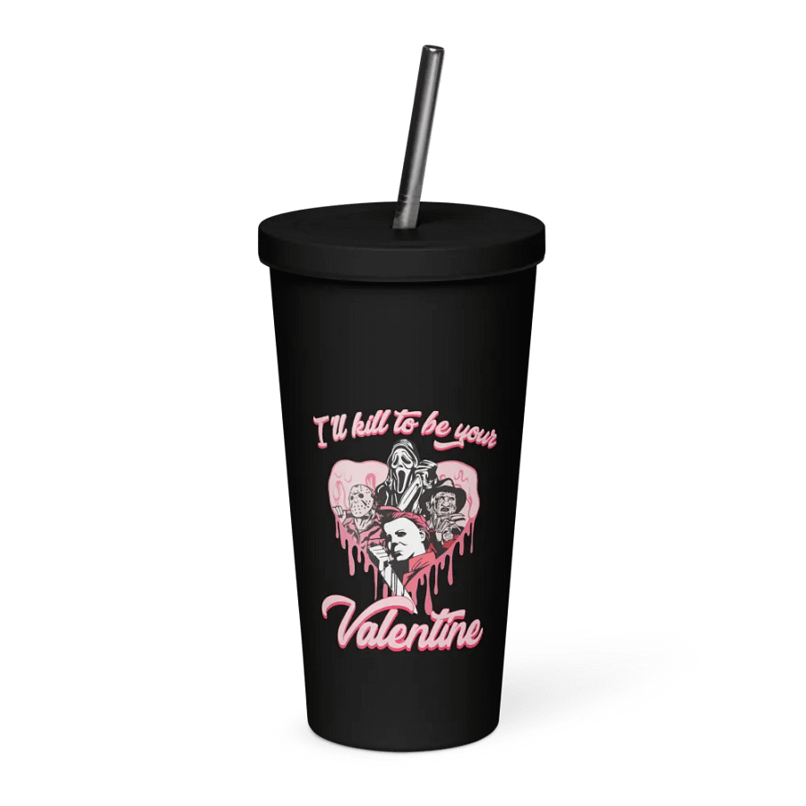 Valentine's Horror Insulated Tumbler product image (1)