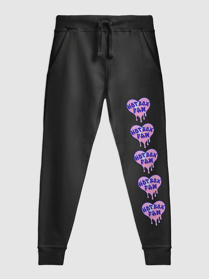 HOT BOX FAM COTTON CANDY HONEY COMB SWEAT PANTS product image (1)