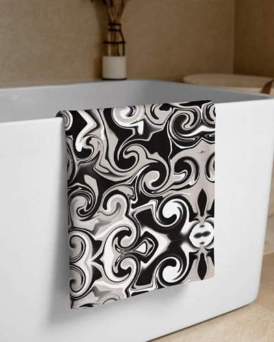 🖤✨ Elevate your everyday with a towel that’s as stylish as it is practical!

Our Swirling Monochrome Towel isn’t just another...