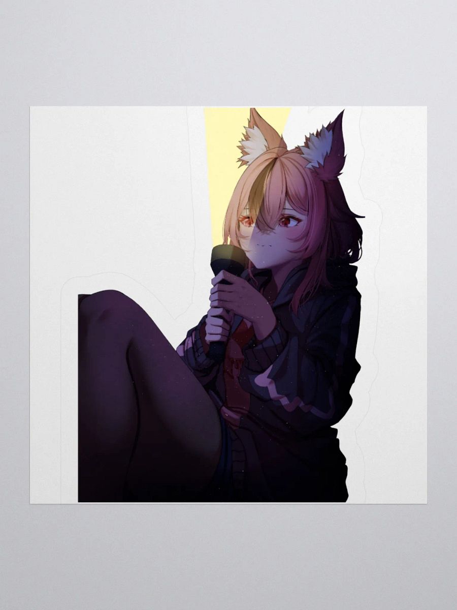 Mystic Fox Kiss Cut Stickers product image (1)