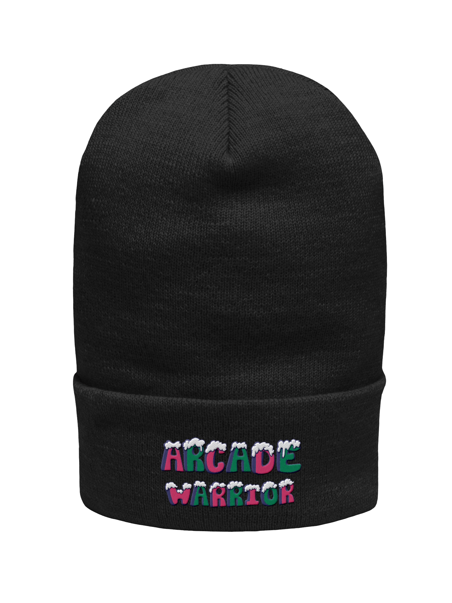 Arcade Warrior Holiday Logo Beanie 2025 product image (8)