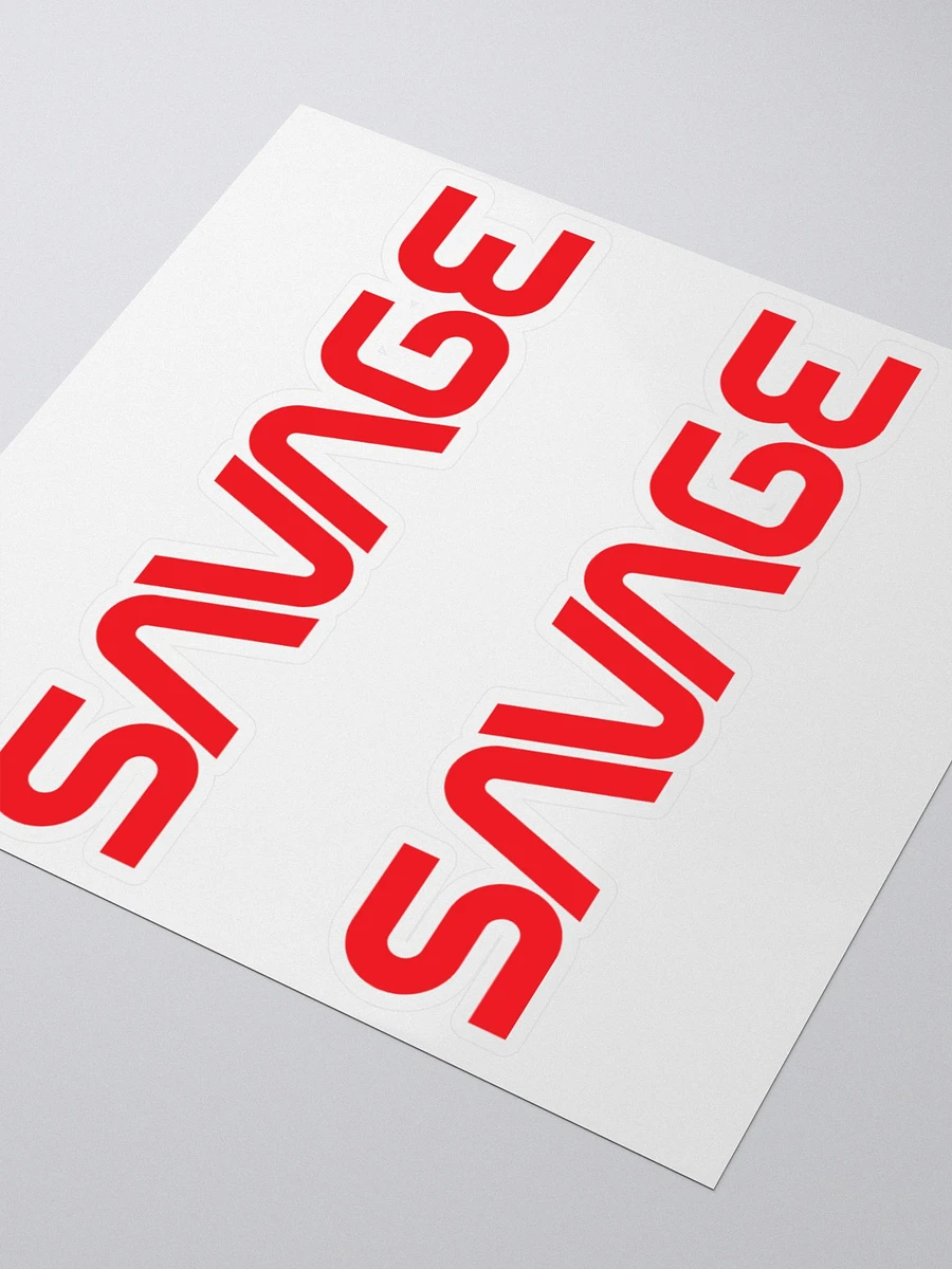 Savage Worm (Die-Cut Sticker) product image (3)