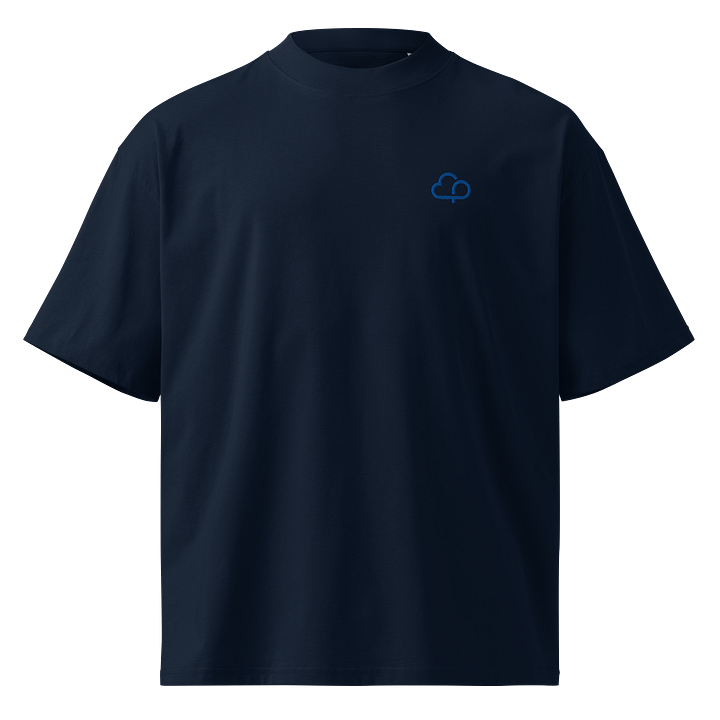 Eco-Chic Cloud Oversized T-Shirt product image (1)