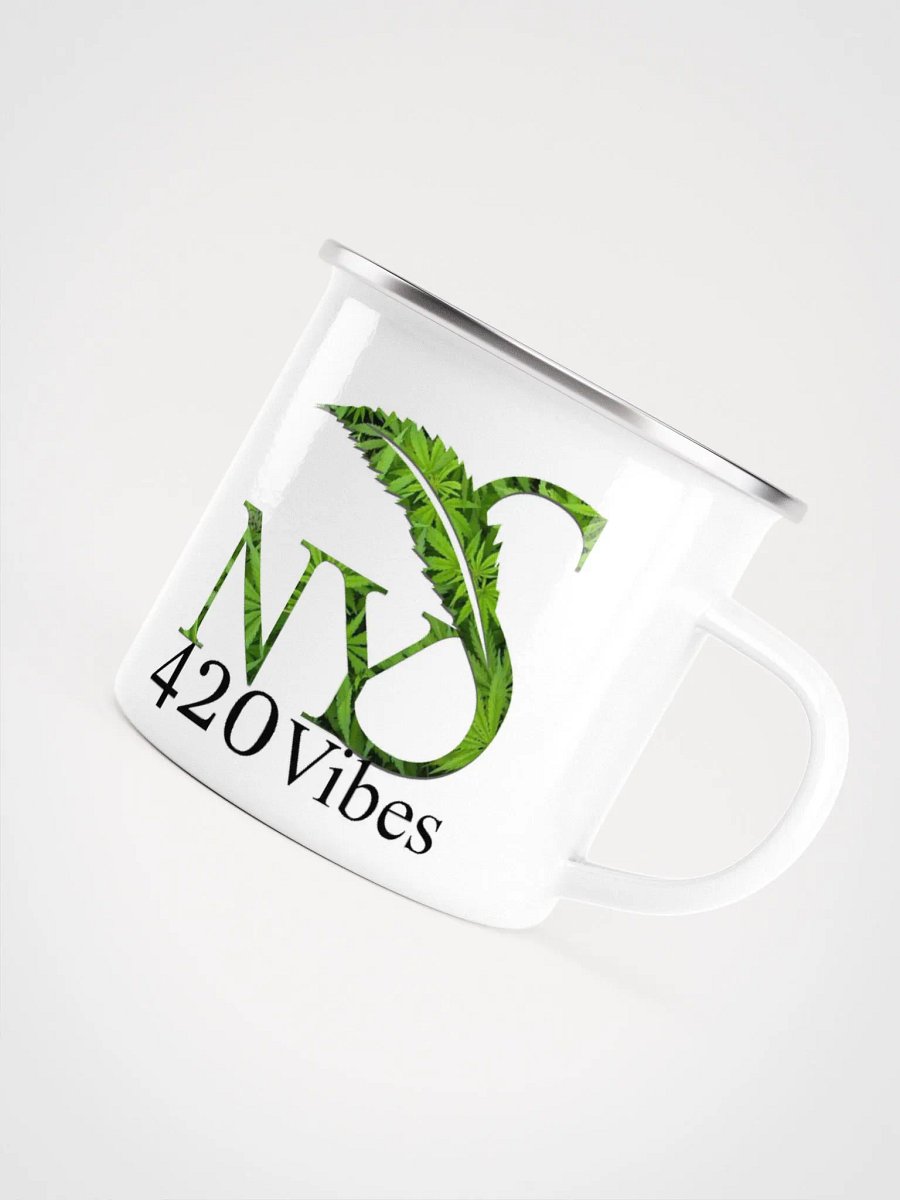 NYS 420 Vibe Leaf Enamel Mug product image (5)