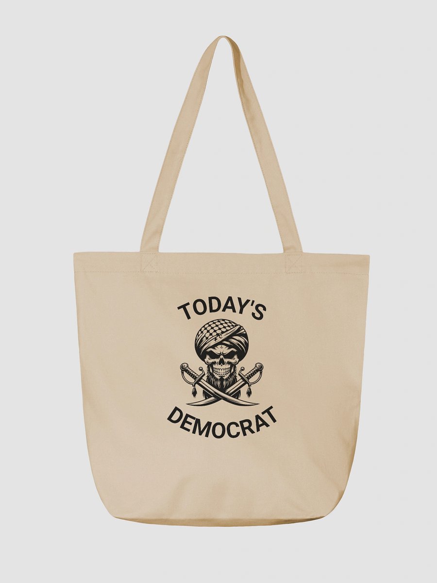 Today's Democrat Skull in Turban tot bag product image (2)