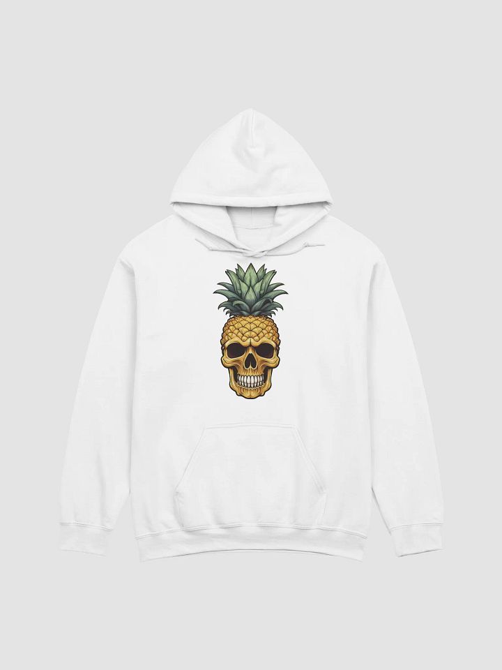 Pineapple Skull – Unique Gothic Tropical Graphic Hoodie product image (3)
