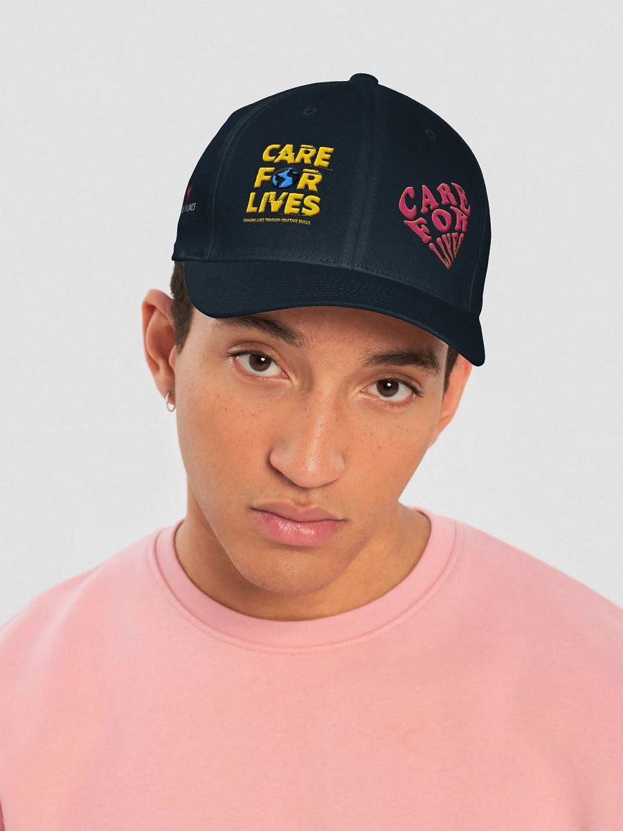 Care 4 Lives Flexfit Structured Fitted Cap product image (5)