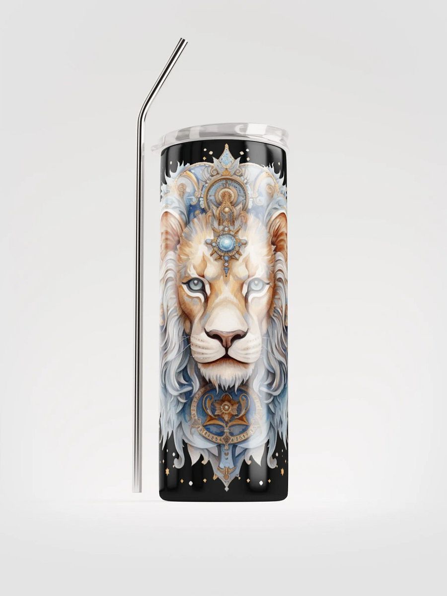 Elevate Your Leo Spirit with this Eco-Friendly Stainless Steel Tumbler | Perfect Zodiac Gift! product image (1)