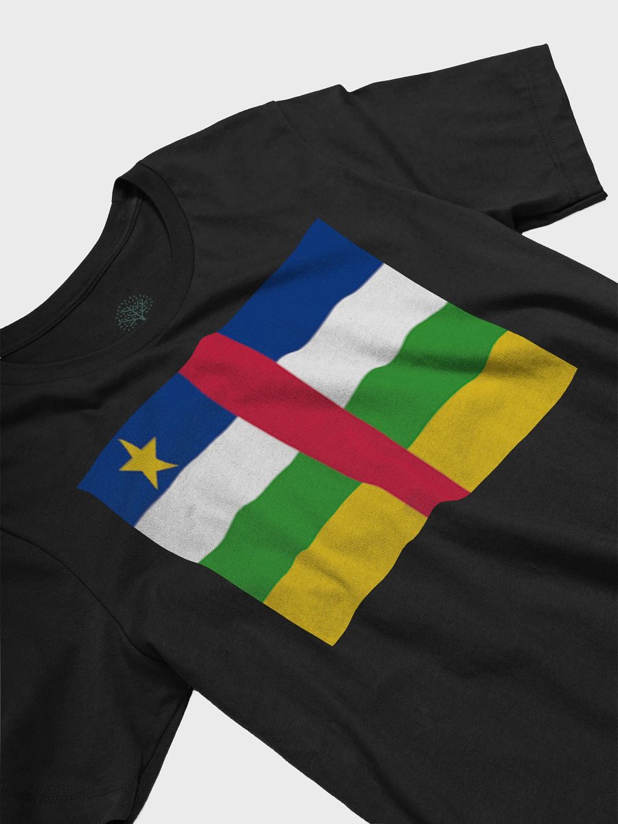 Central African Republic Flag Unisex T-Shirt - Exclusive Graphic Grove Tee product image (5)