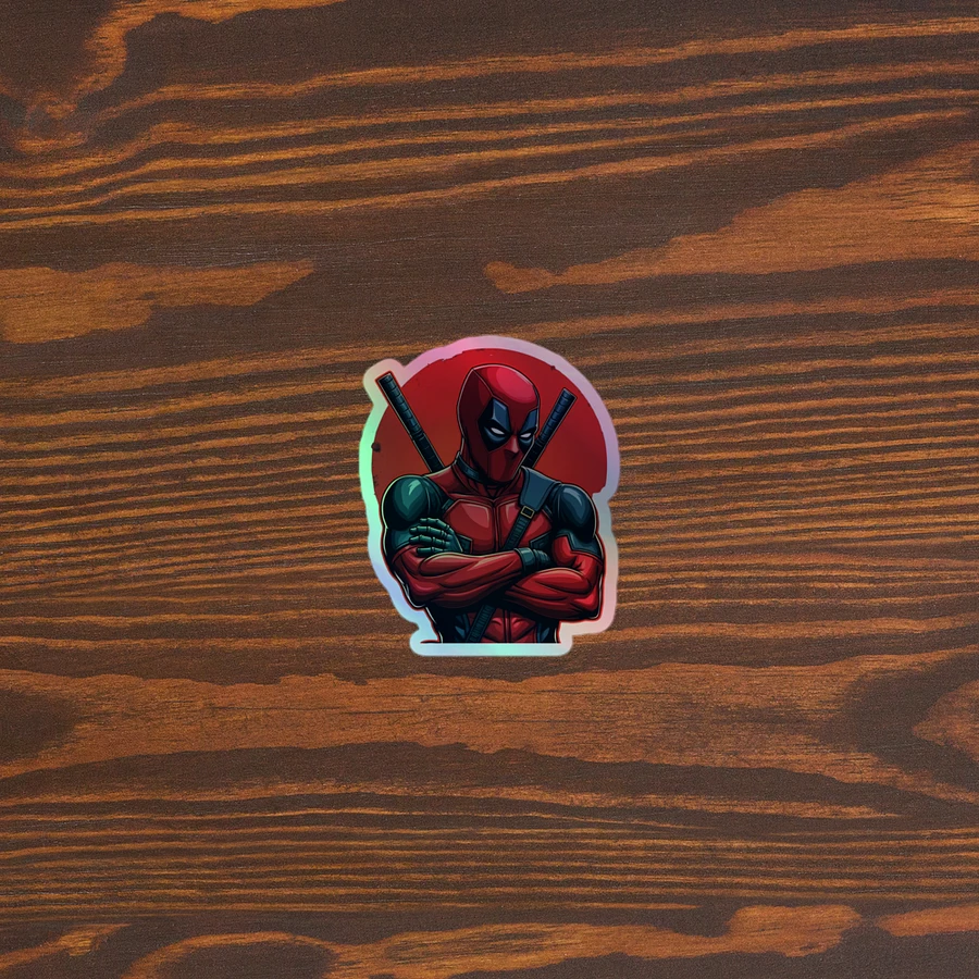 Deadpool Holographic Sticker Set product image (4)