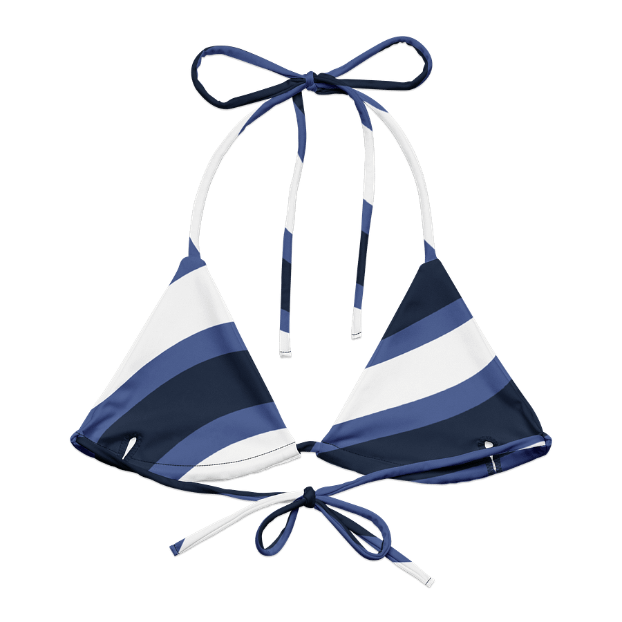 Flowing Waves Recycled Bikini Top product image (1)