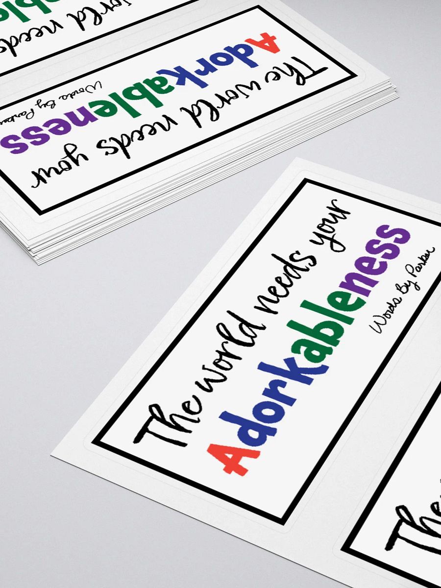 Adorkableness Stickers product image (4)