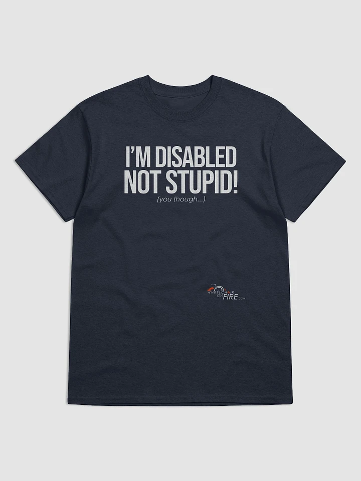 Disabled Not Stupid T-Shirt product image (10)