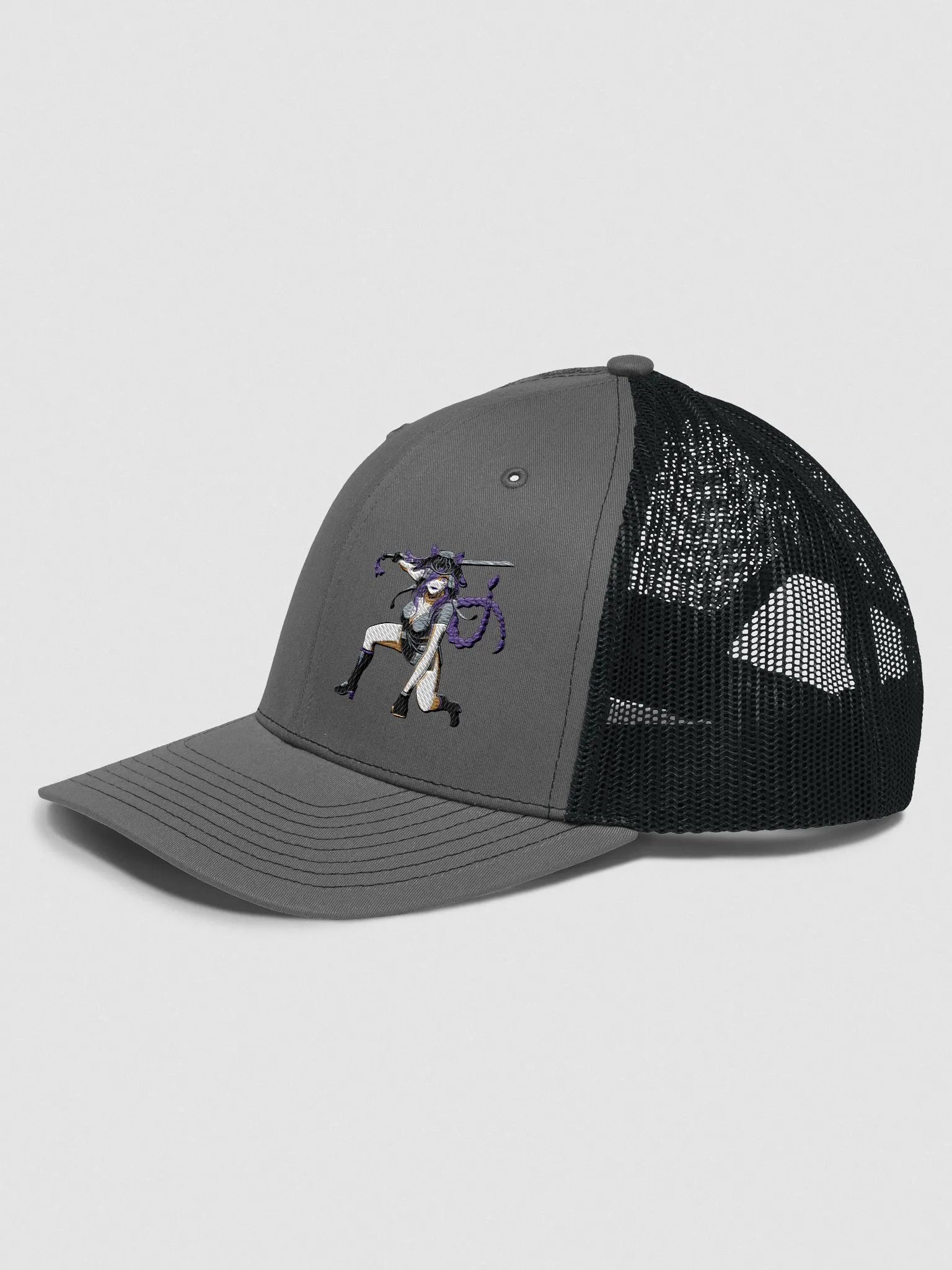 Trucker Glyph Hat - Grey/Black product image (2)
