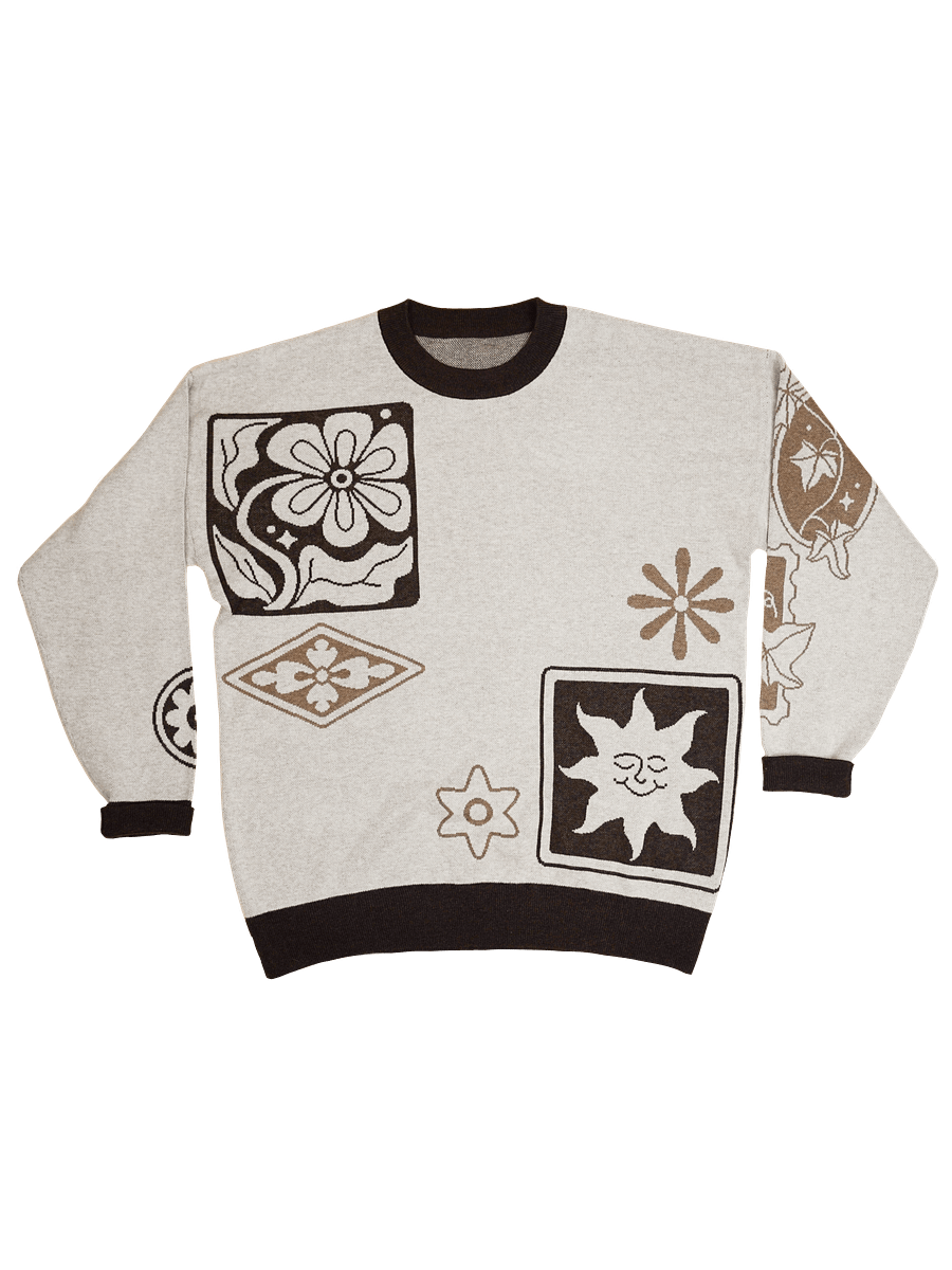 Botanist's Patchwork Sweater product image (4)