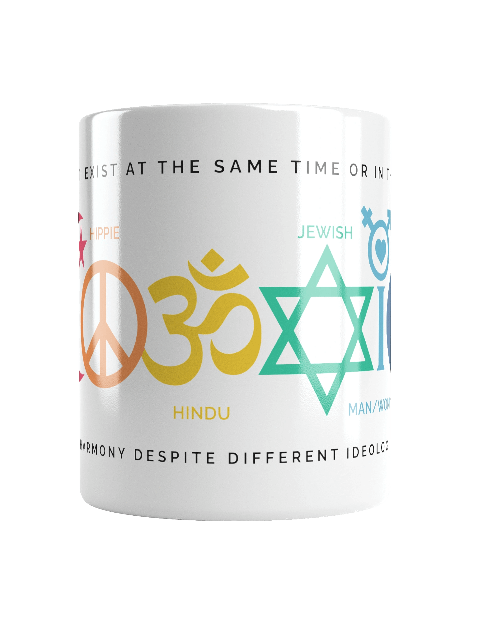 Only Human | White Glossy Mug product image (6)