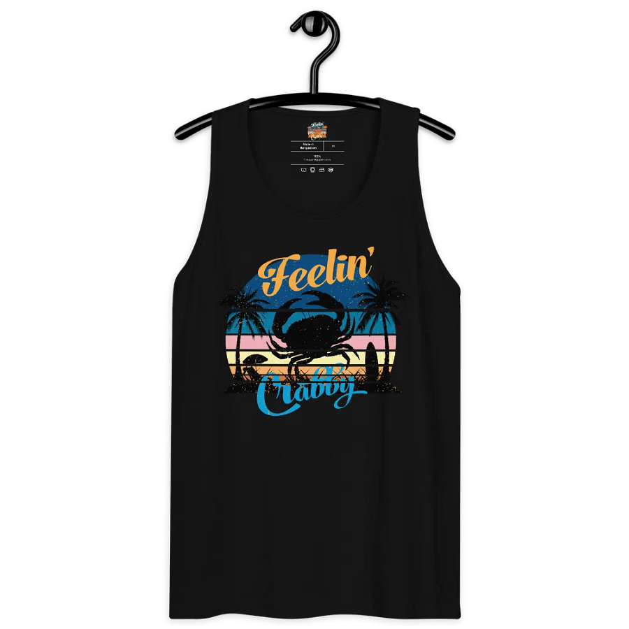 Feelin' Crabby - Man's Heritage Tank Top product image (12)