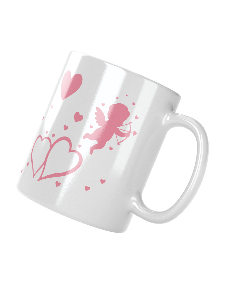 Cupid's Hearts and Love Bow Mug product image (8)
