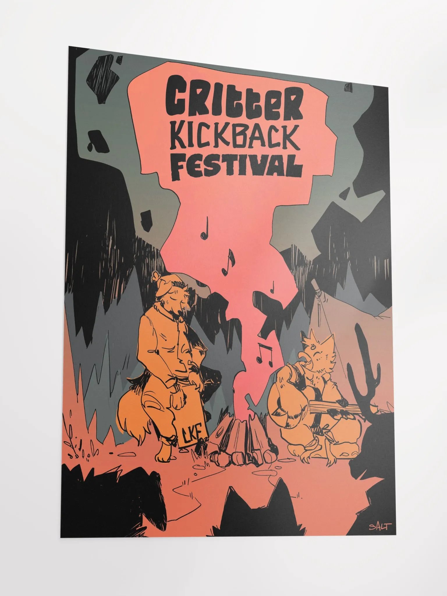 Critter Kickback Poster product image (4)