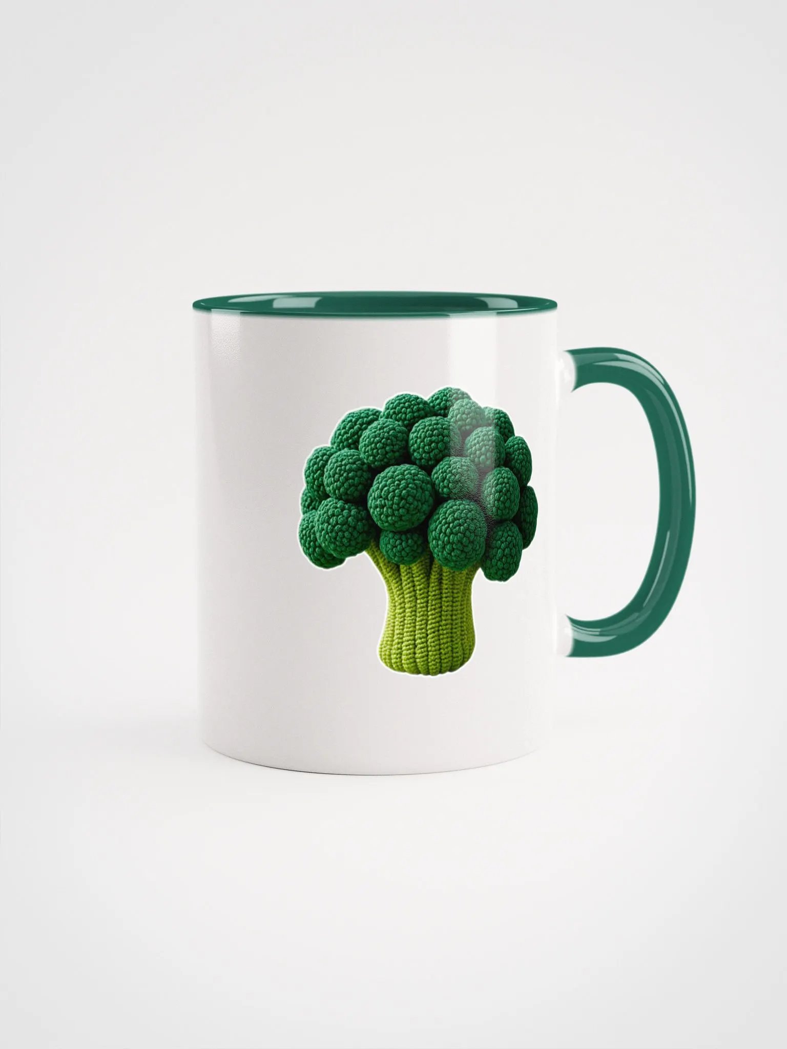 CozyAvocado Ceramic Broccoli Mug #1 product image (1)