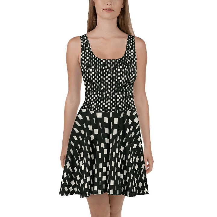 Dancing Tiles Skater Dress product image (2)