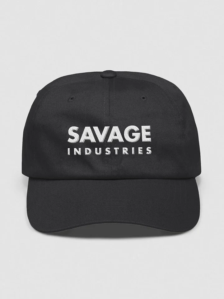 Savage Industries - White logo (Dad hat) product image (1)