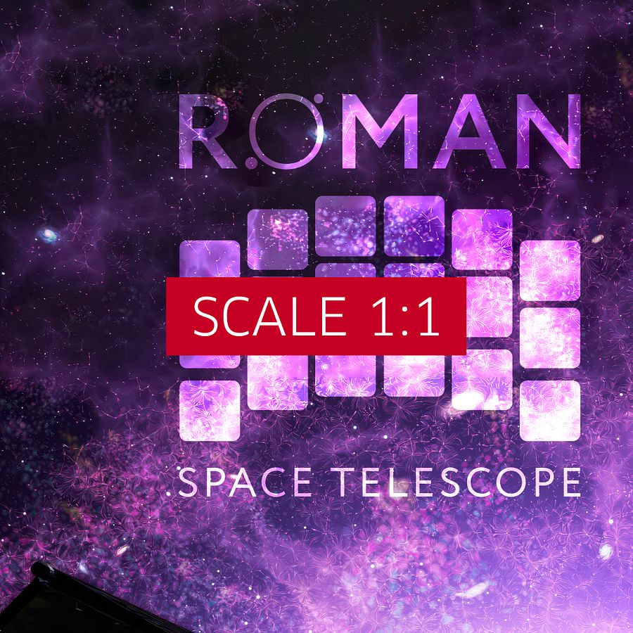 Nancy Grace Roman Space Telescope poster — NASA space print, Science wall art, Futuristic Space poster, Astronomy home decor, NGRST wall art product image (5)