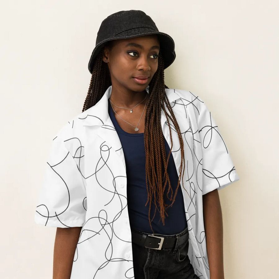 Line Breeze Hawaiian Shirt product image (6)