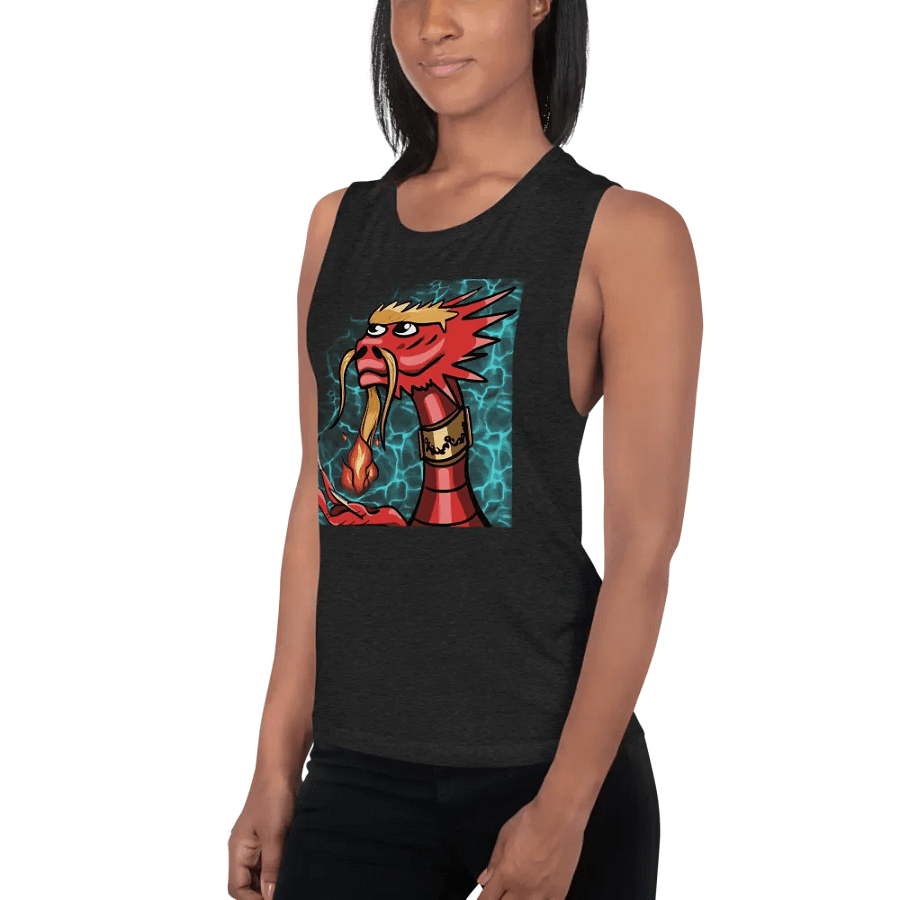 Regal Fire Dragon Women's Muscle Tank product image (3)