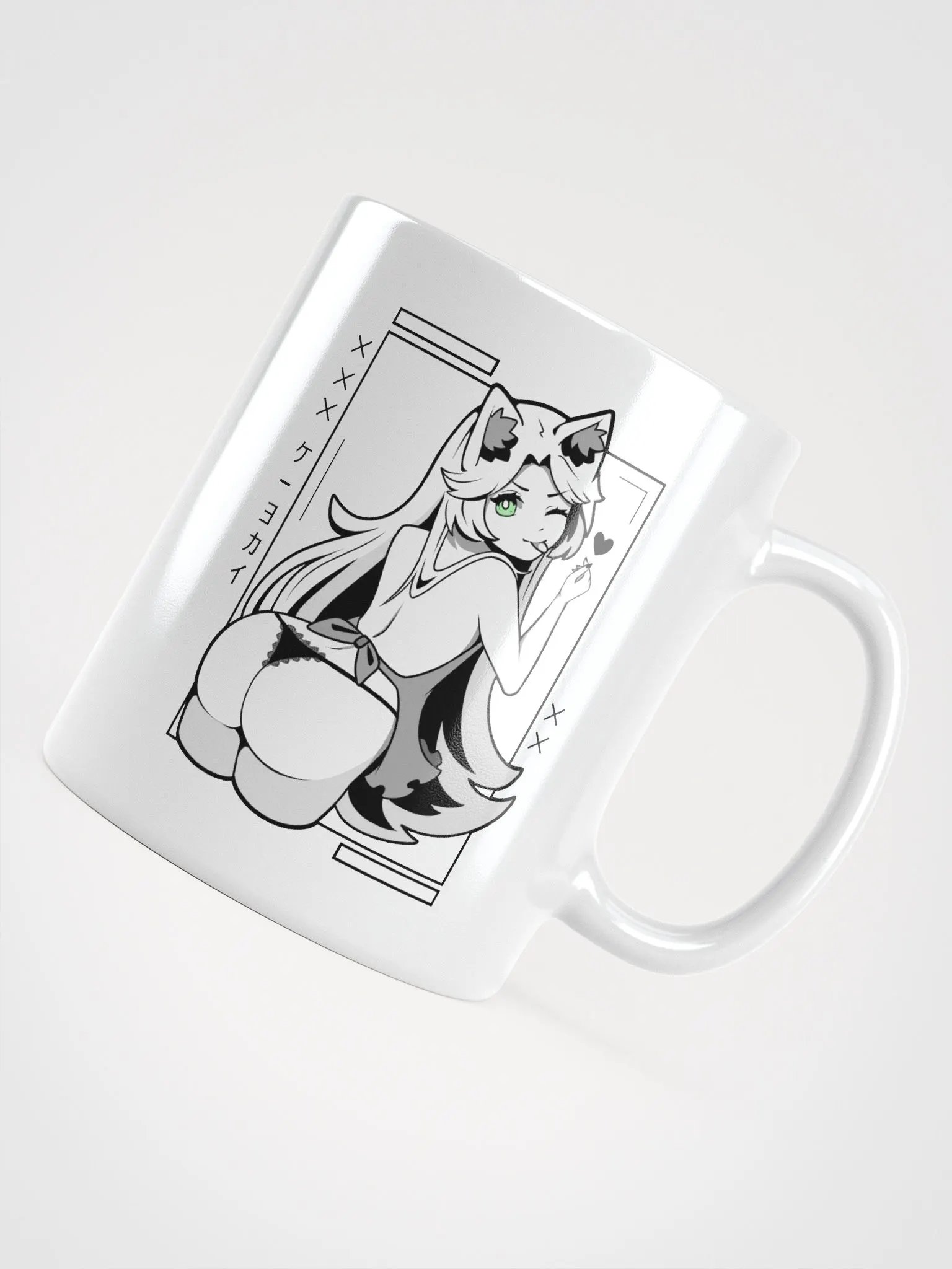 Brat Mug B&W (Left handed) product image (1)