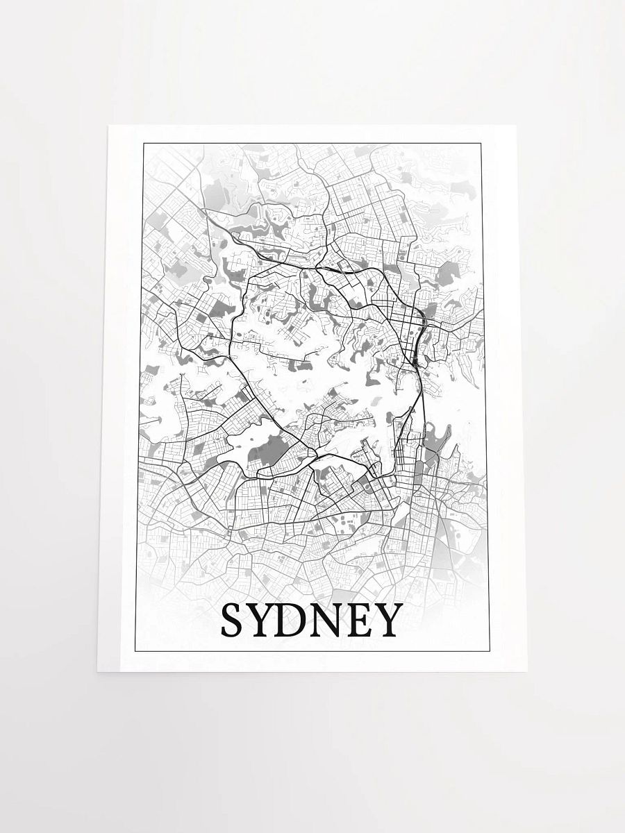 Sydney, Australia, city map print product image (17)