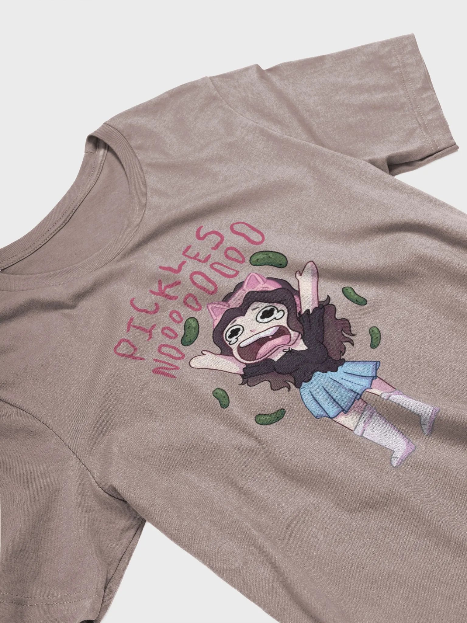PICKLES NOOOOO Distressed T-Shirt product image (8)