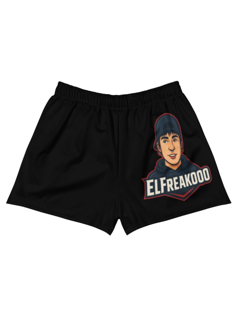 ElFreakooo Black Athletic Shorts product image (3)