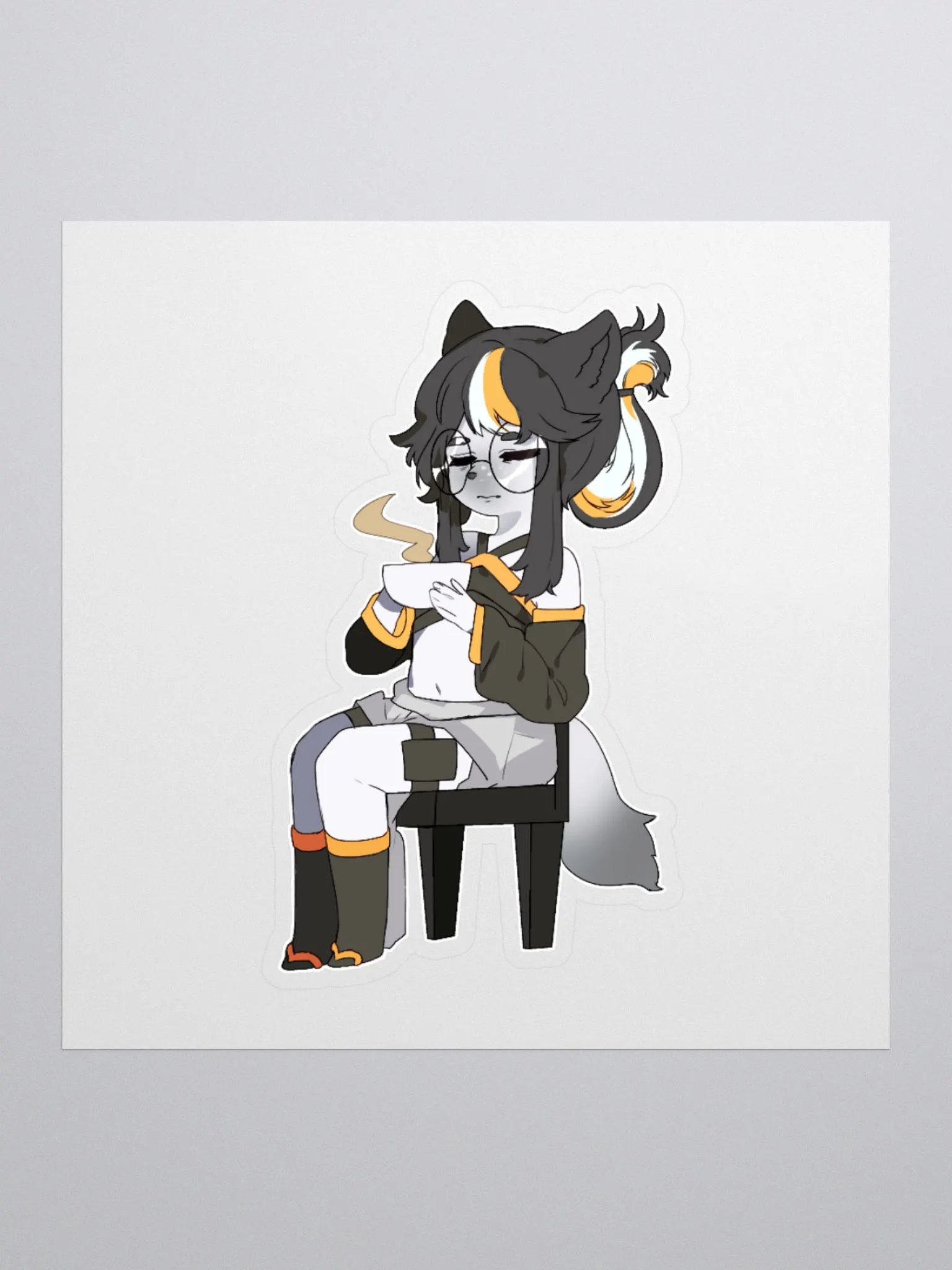 Groggy Shiro Sticker product image (1)