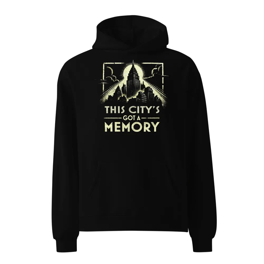 "This City's Got A Memory" Oversized Hoodie product image (1)