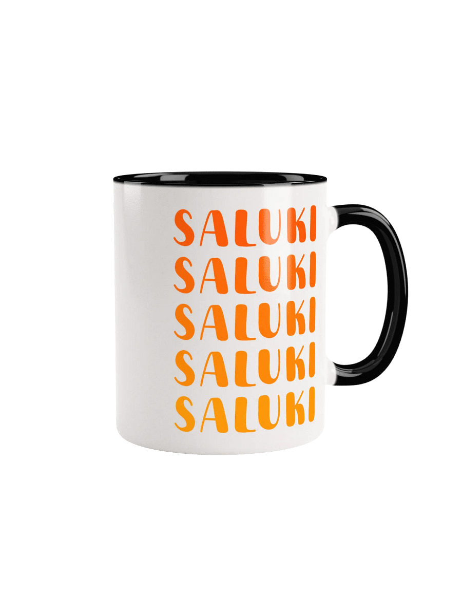 Saluki Orange Trendy Ombre Mug For Saluki Lovers product image (4)