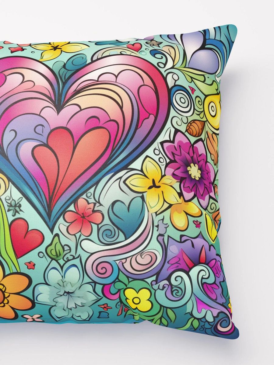 Retro Heart Pillow - 2 Designs product image (4)