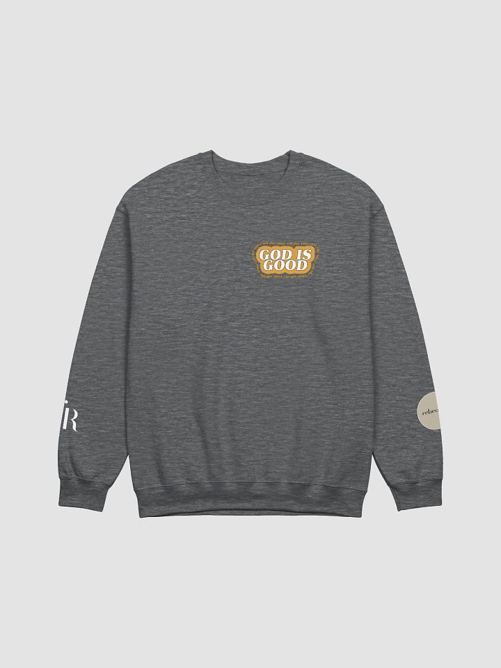 ORANGE God is Good Sweatshirt product image (1)