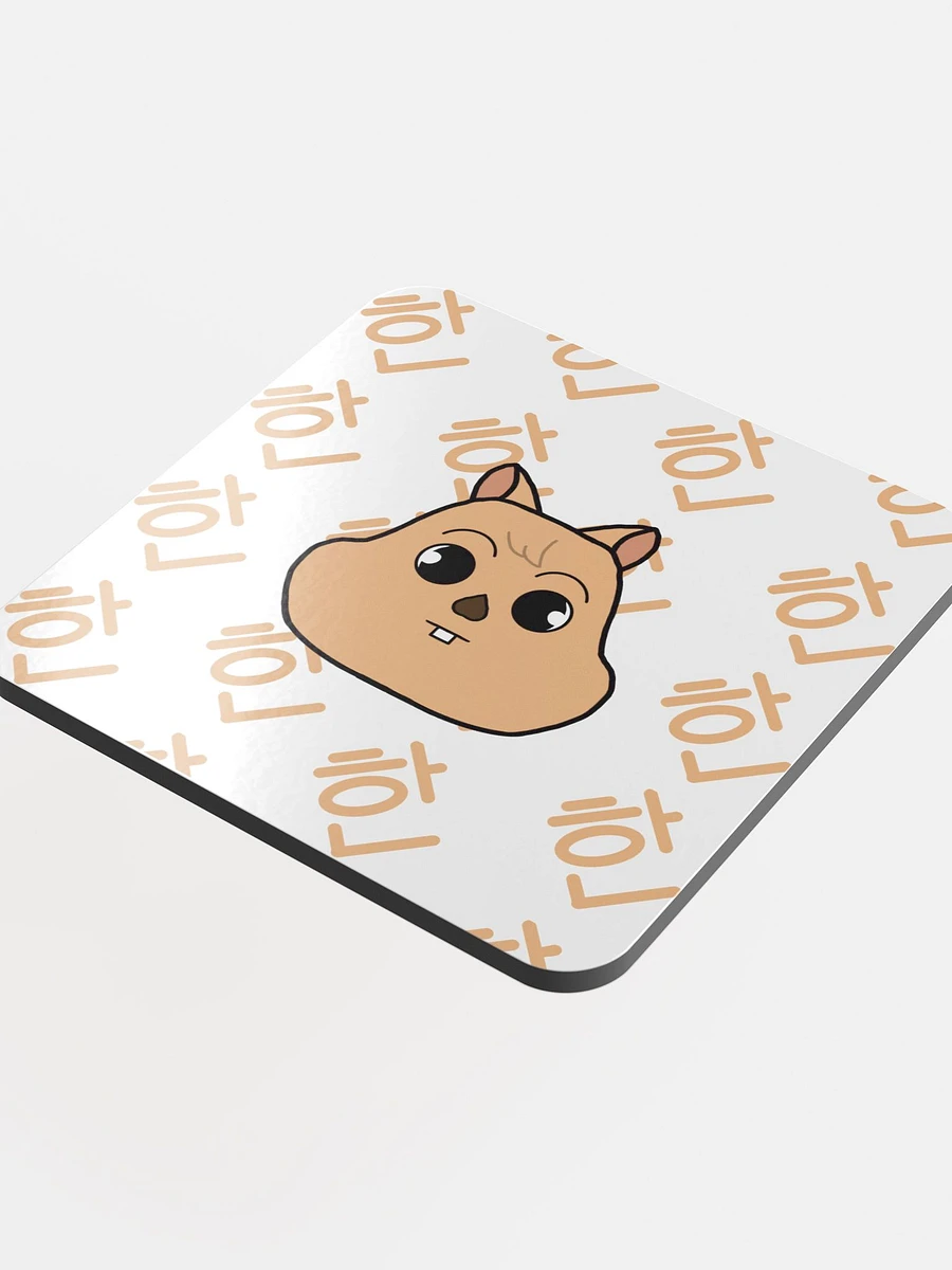 Han Quokka face and hangul coaster product image (4)