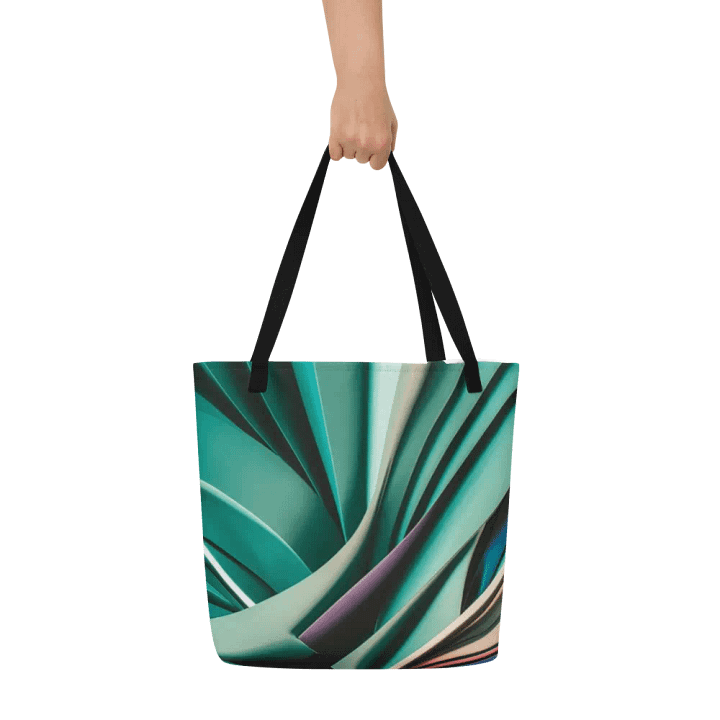 Flowing Canvas Tote Bag product image (1)