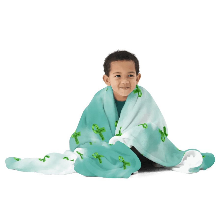 Green Ribbon Awareness Blanket product image (12)
