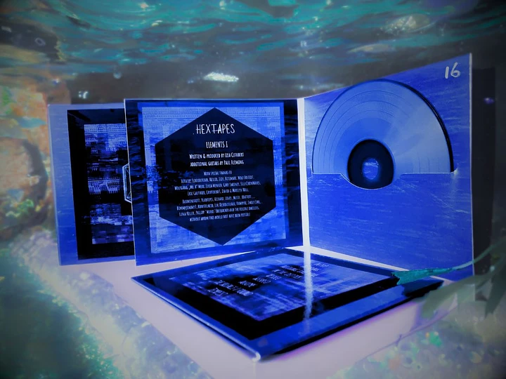 Elements I Limited Edition Blue Vinyl-style CD product image (1)