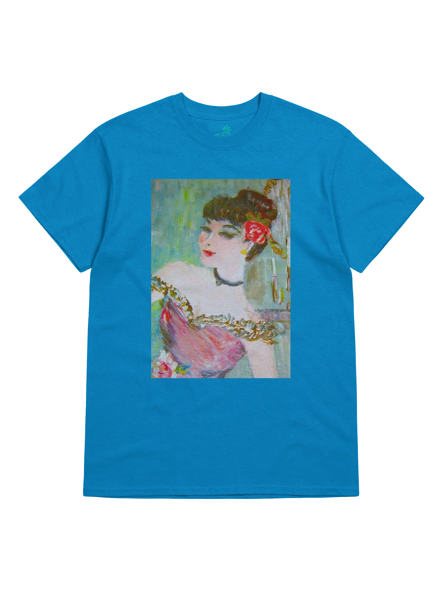 19th Century French It Girl Portrait Boxy Fit Unisex T-Shirt product image (41)